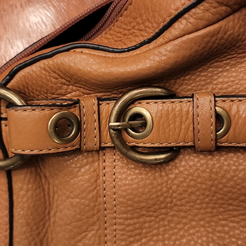 Fossil #75082 tan BEAUTY! Great condition! - Picture 5 of 12